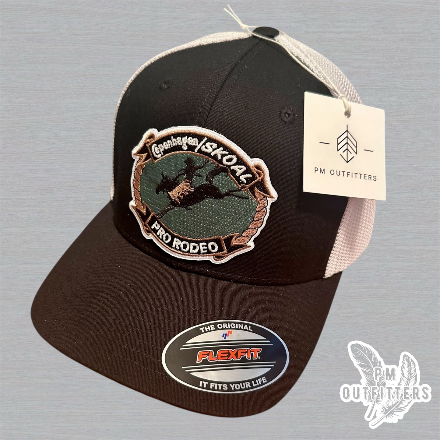 Retro Copenhagen/Skoal Pro Rode FlexFit Trucker Hat