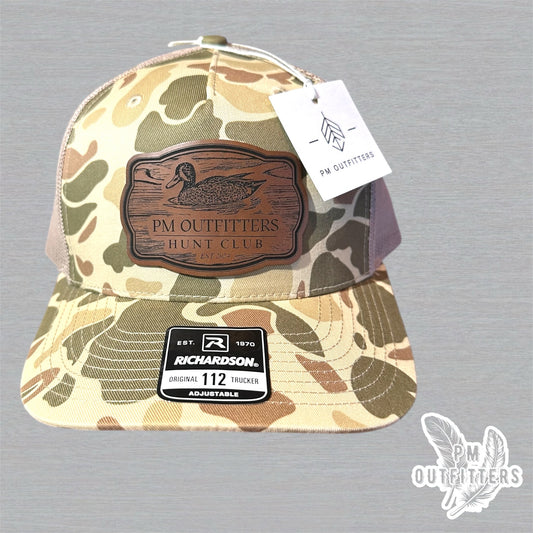 PM Outfitters Hunt Cub Trucker Hat | Exclusive Duck Camo Design