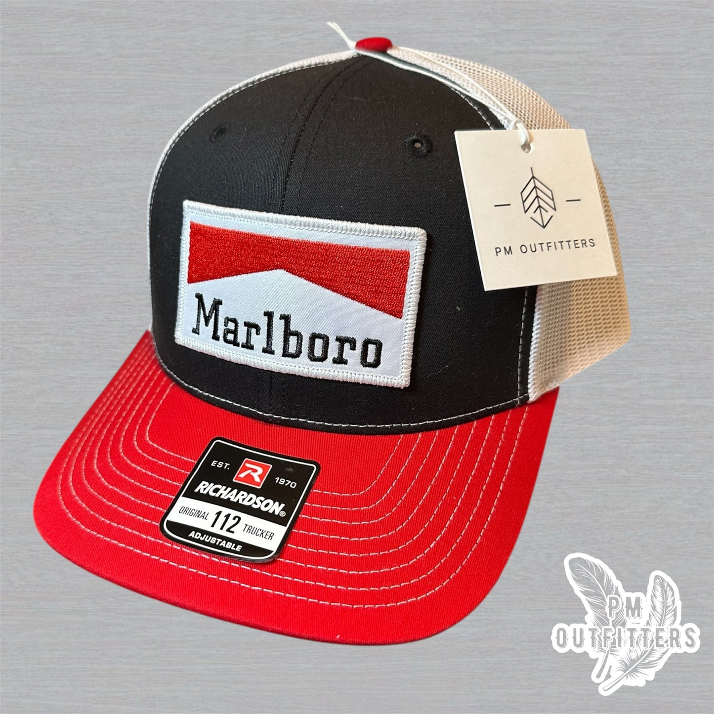 Vintage Marlboro Logo Trucker Hat