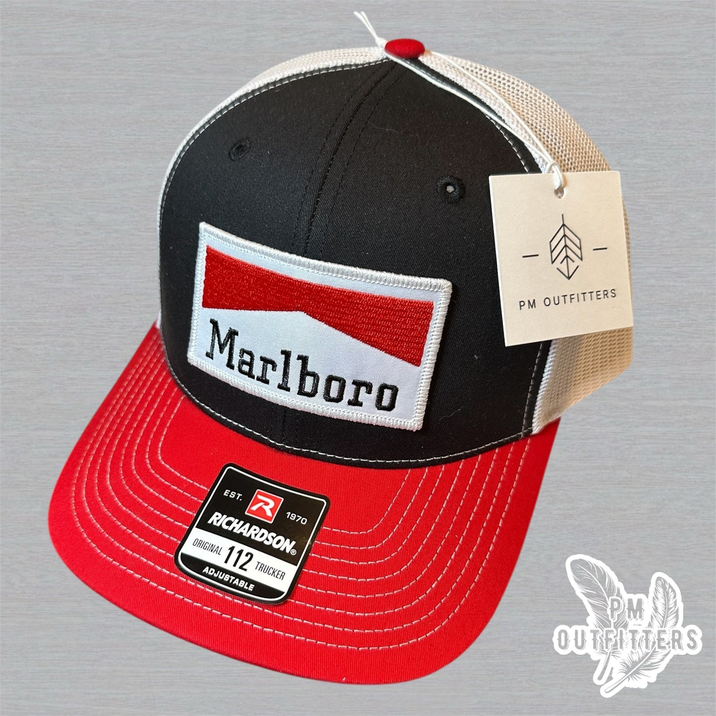 Vintage Marlboro Logo Trucker Hat