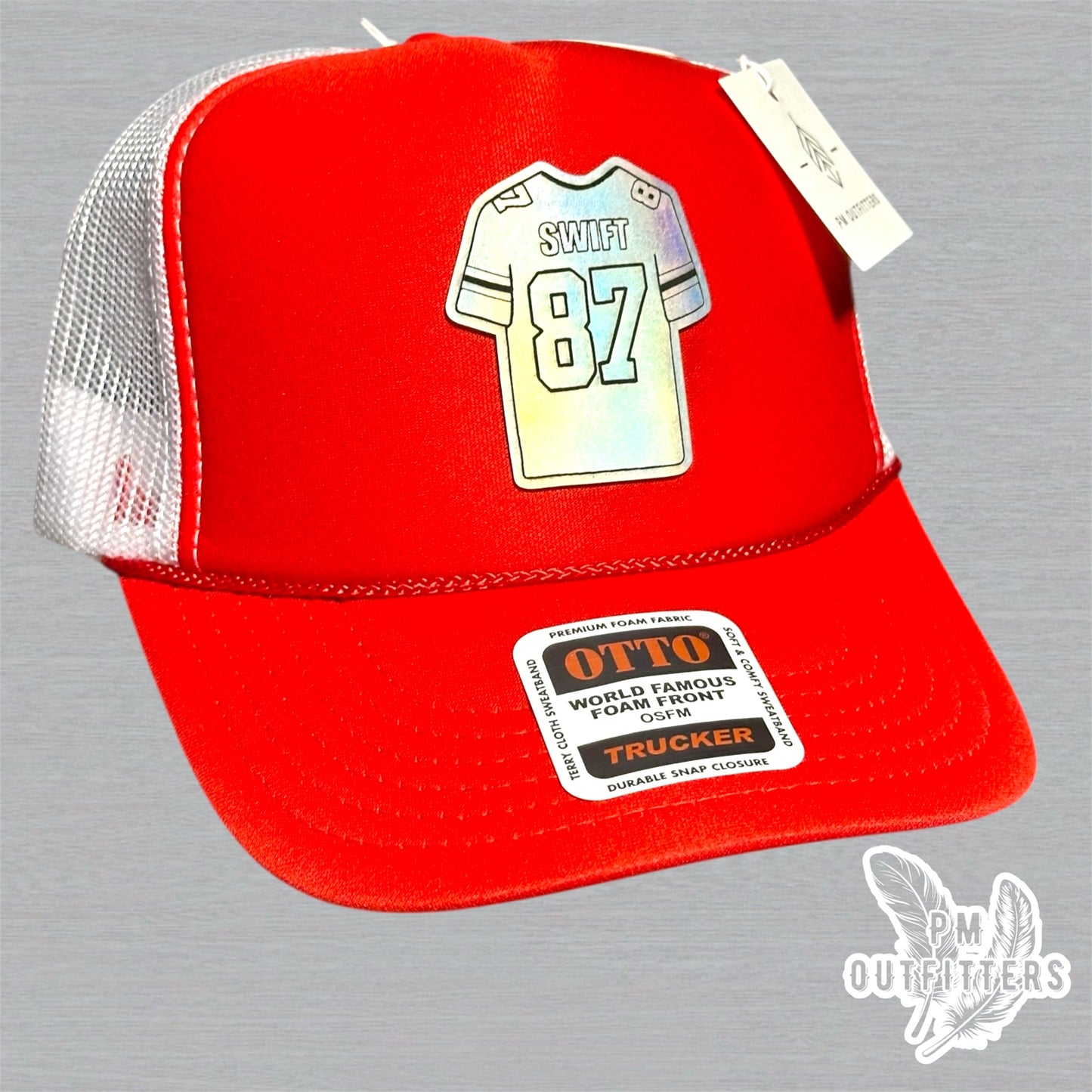 “Swift 87” Kansas City Home & Away Trucker Hats – Limited Edition Holographic Patch