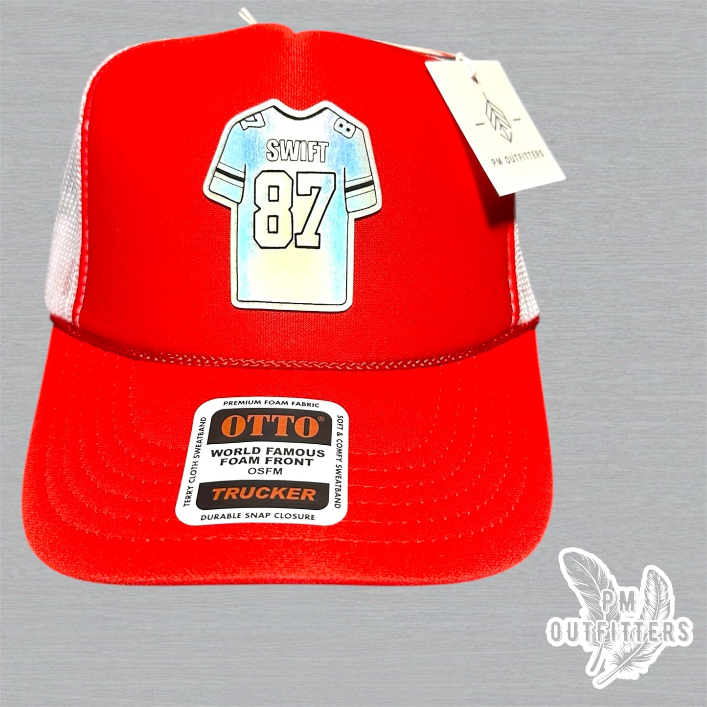 “Swift 87” Kansas City Home & Away Trucker Hats – Limited Edition Holographic Patch