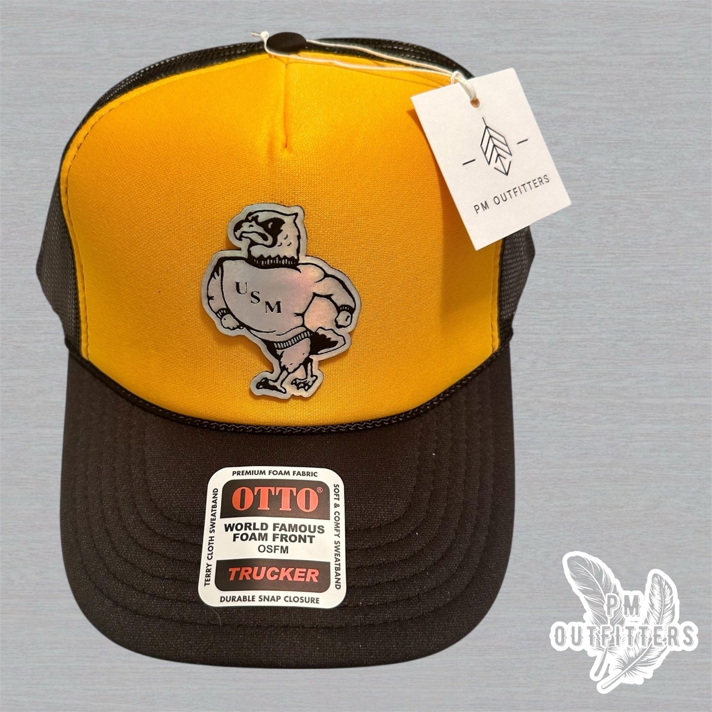 Holographic Seymour Foam Front Rope Trucker Hat