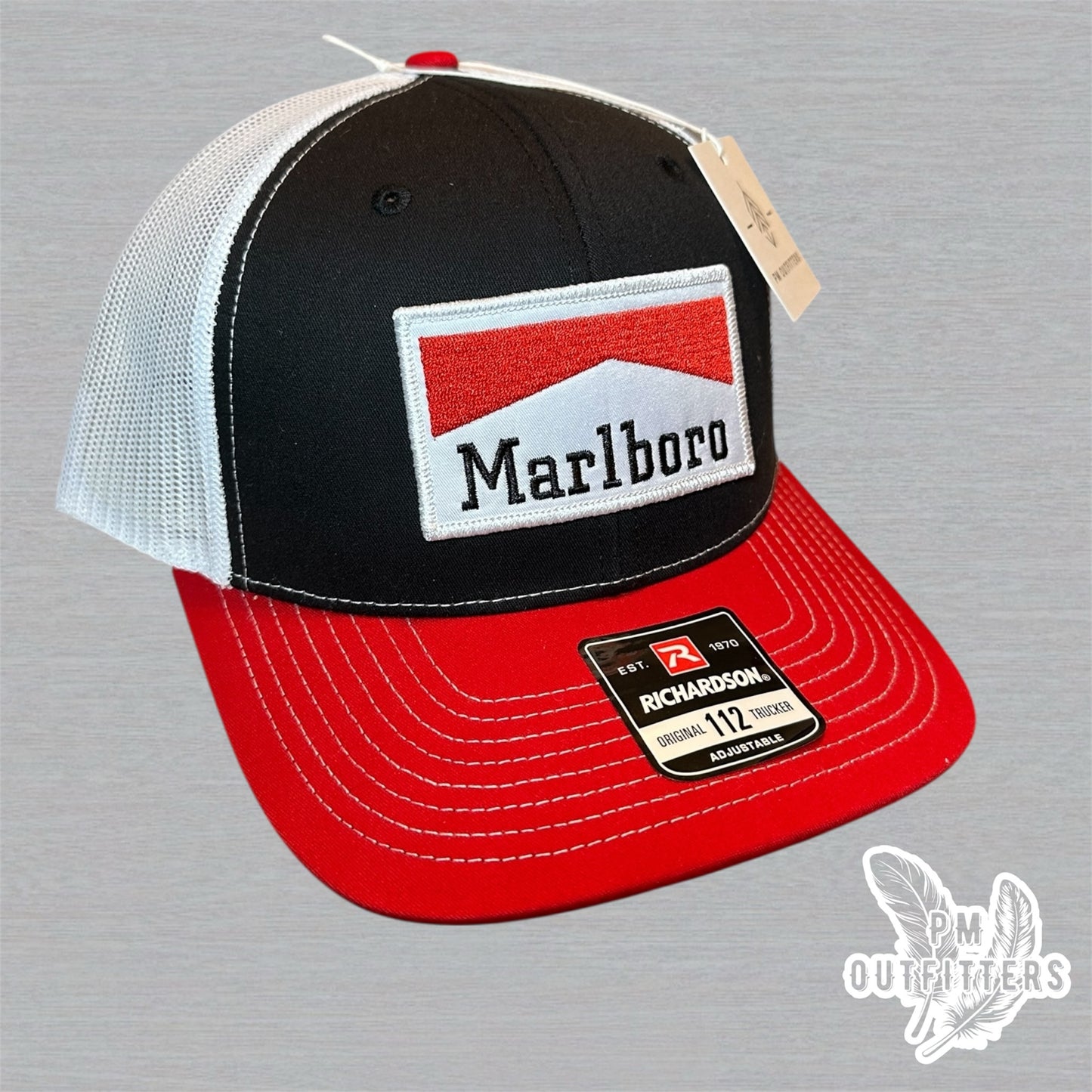 Vintage Marlboro Logo Trucker Hat