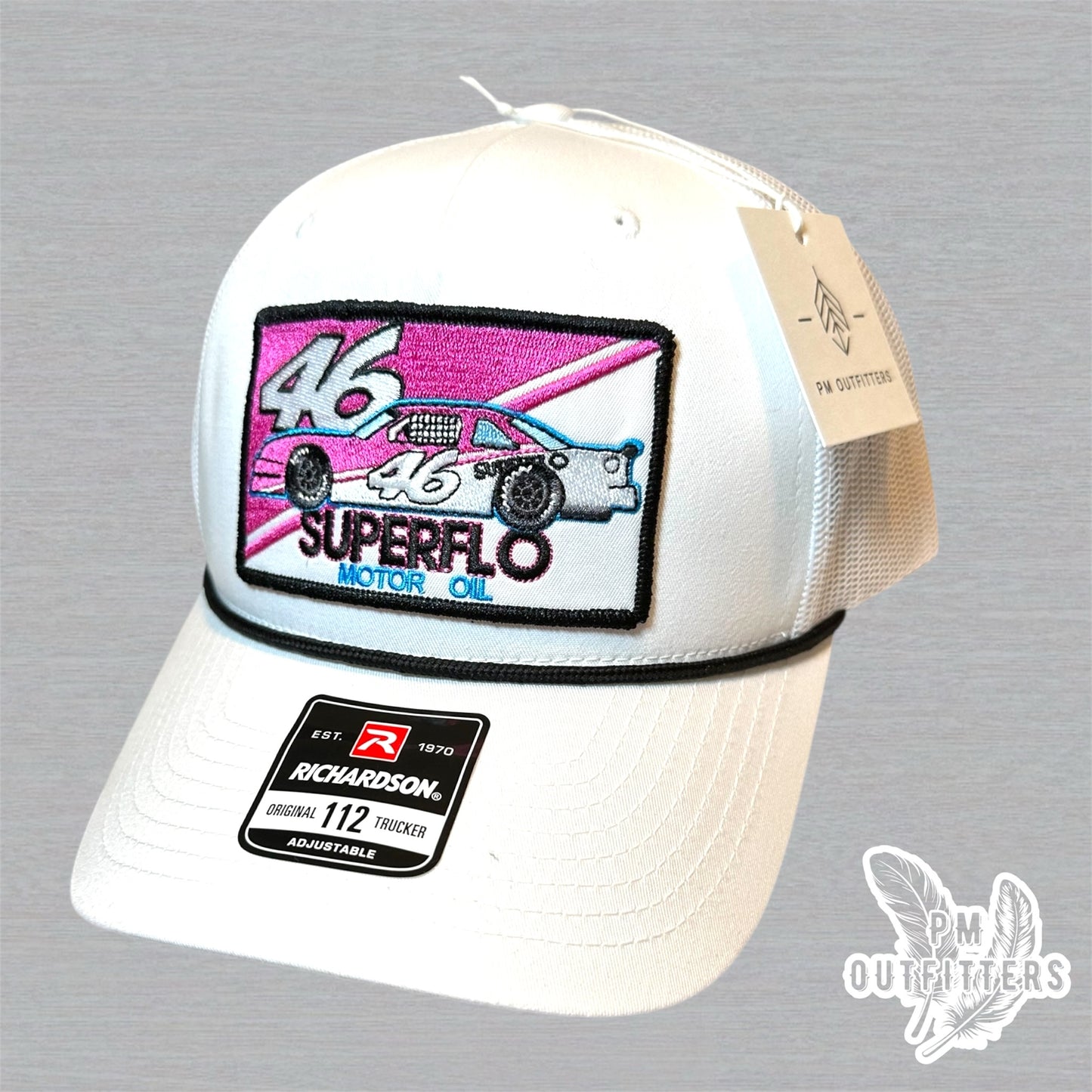 Vintage Cole Trickle Superflo 46 Days of Thunder Rope Trucker Hat