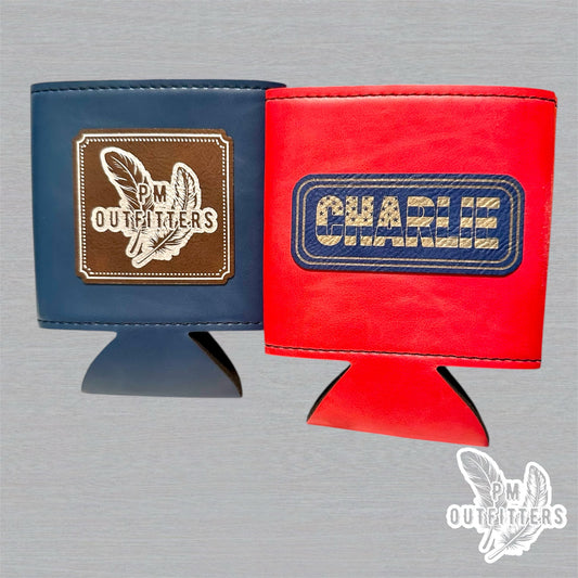 Charlie Tribute Leatherette Koozie