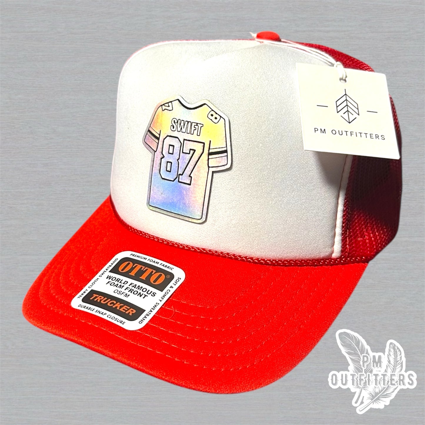 “Swift 87” Kansas City Home & Away Trucker Hats – Limited Edition Holographic Patch