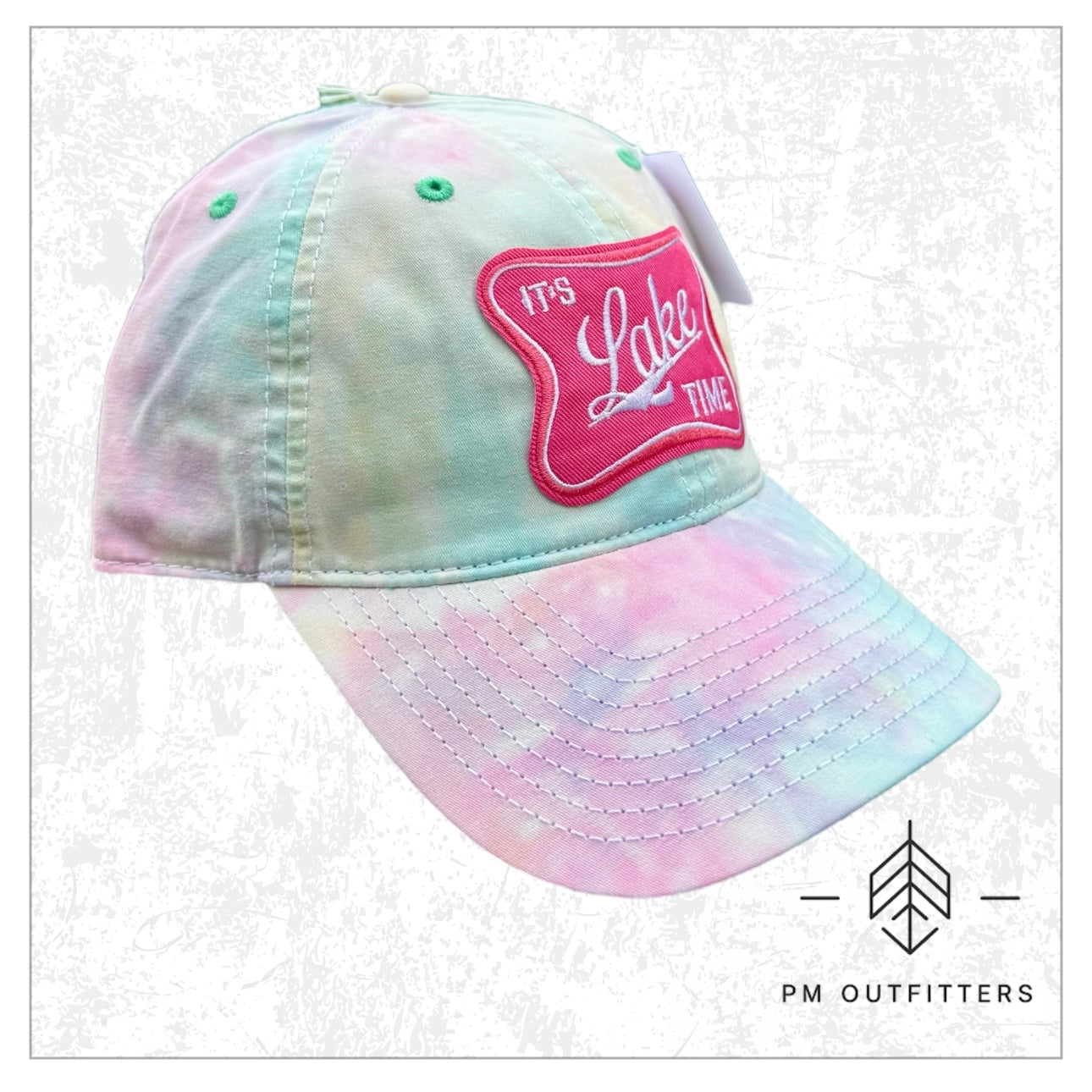 It’s Lake Time Tie Dye Cap