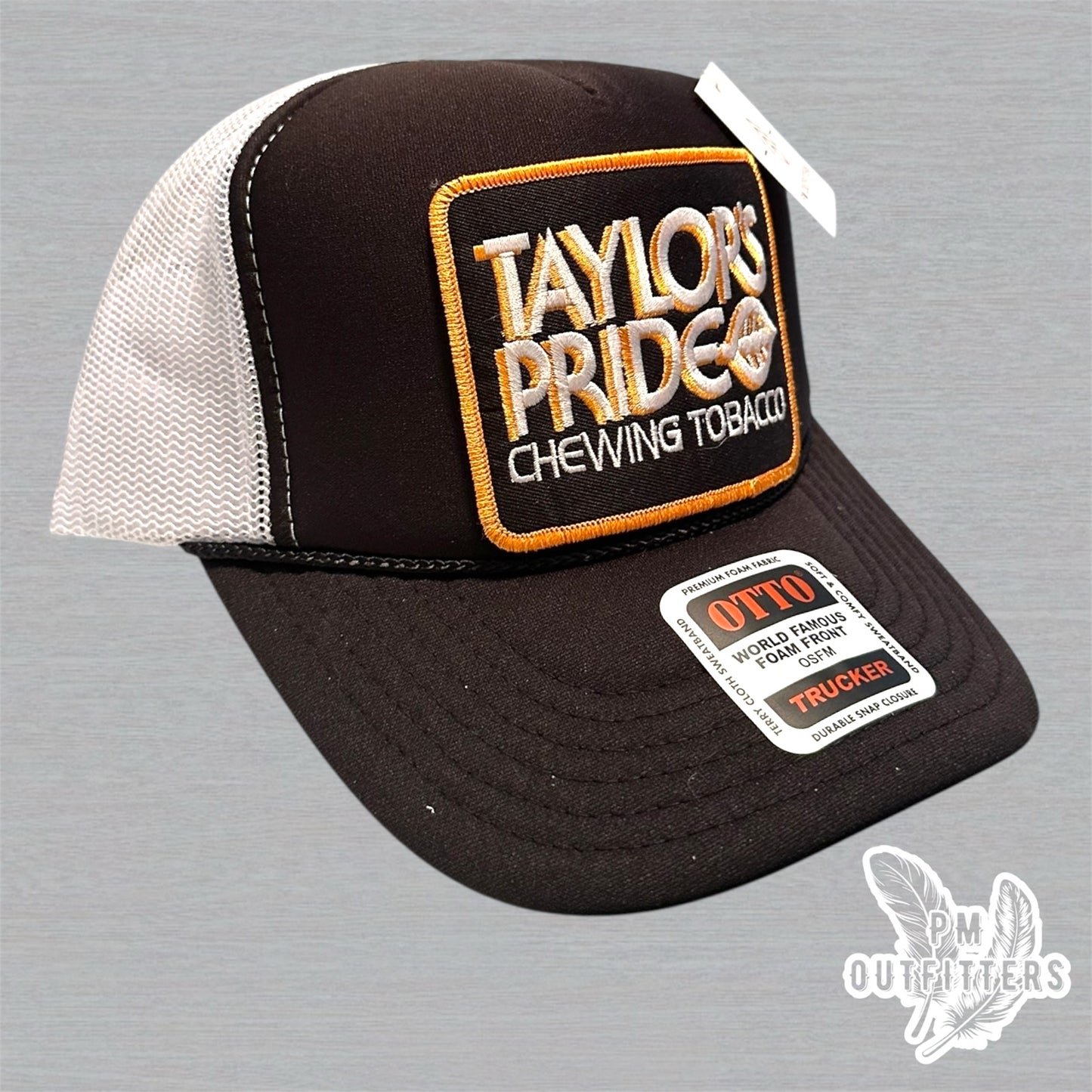 Vintage Taylor’s Pride Tobacco Foam Front Rope Trucker Hat
