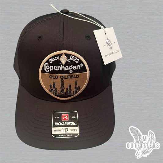 Vintage Copenhagen Old Oilfield Patch Richardson 112 Trucker Hat