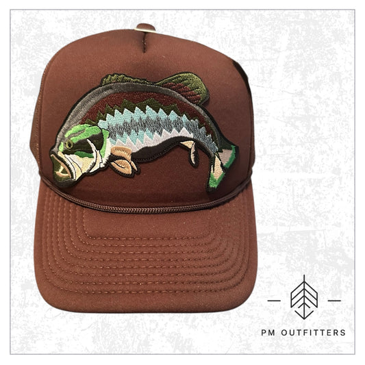 Big Bass Foam Rope Trucker Hat