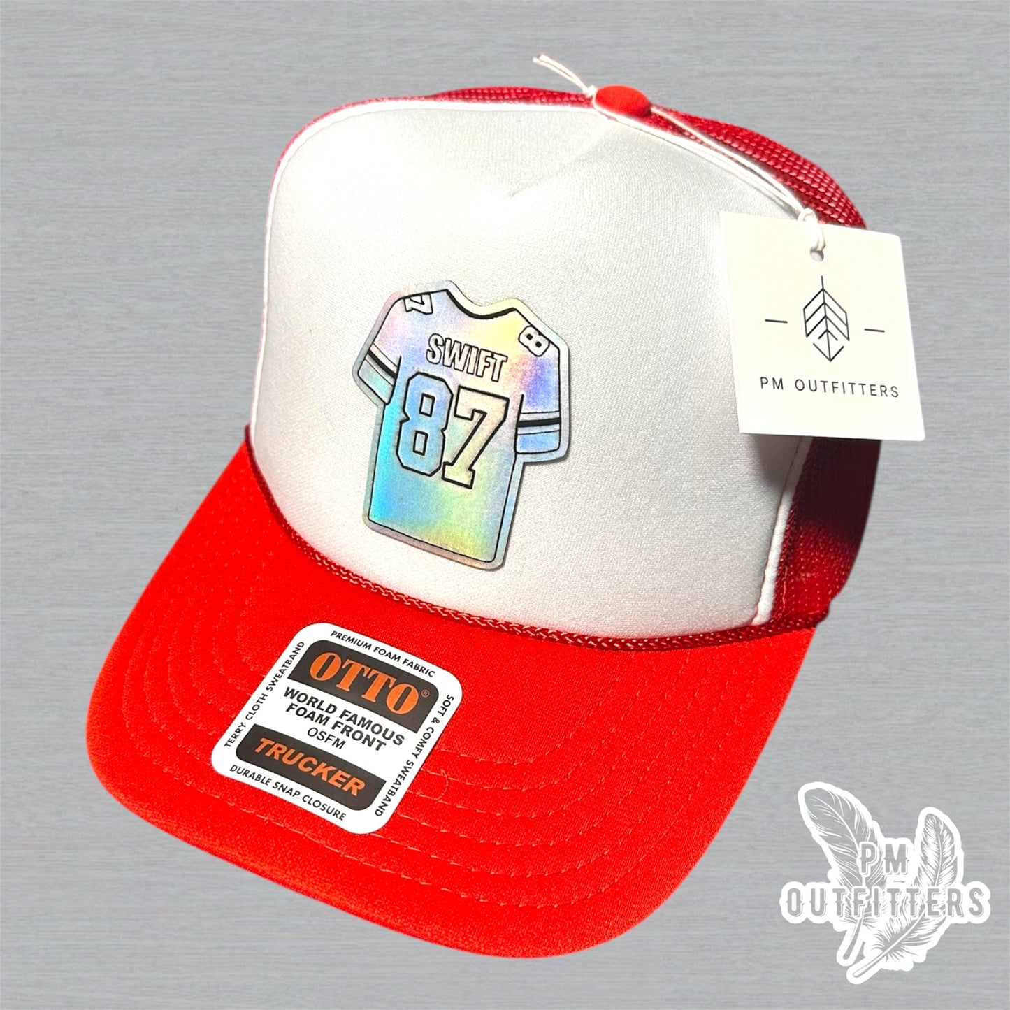 “Swift 87” Kansas City Home & Away Trucker Hats – Limited Edition Holographic Patch