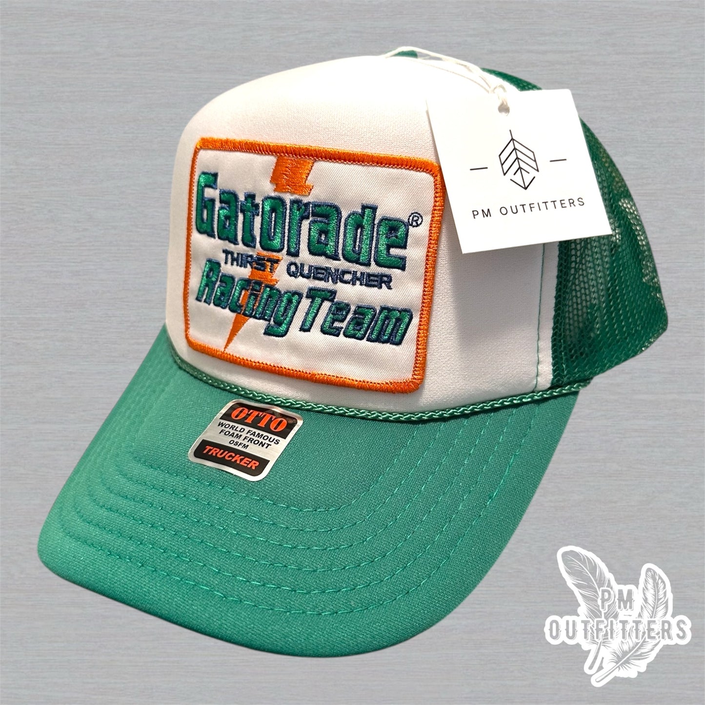 Vintage Gatorade Racing Team Foam Front Rope Trucker Hat