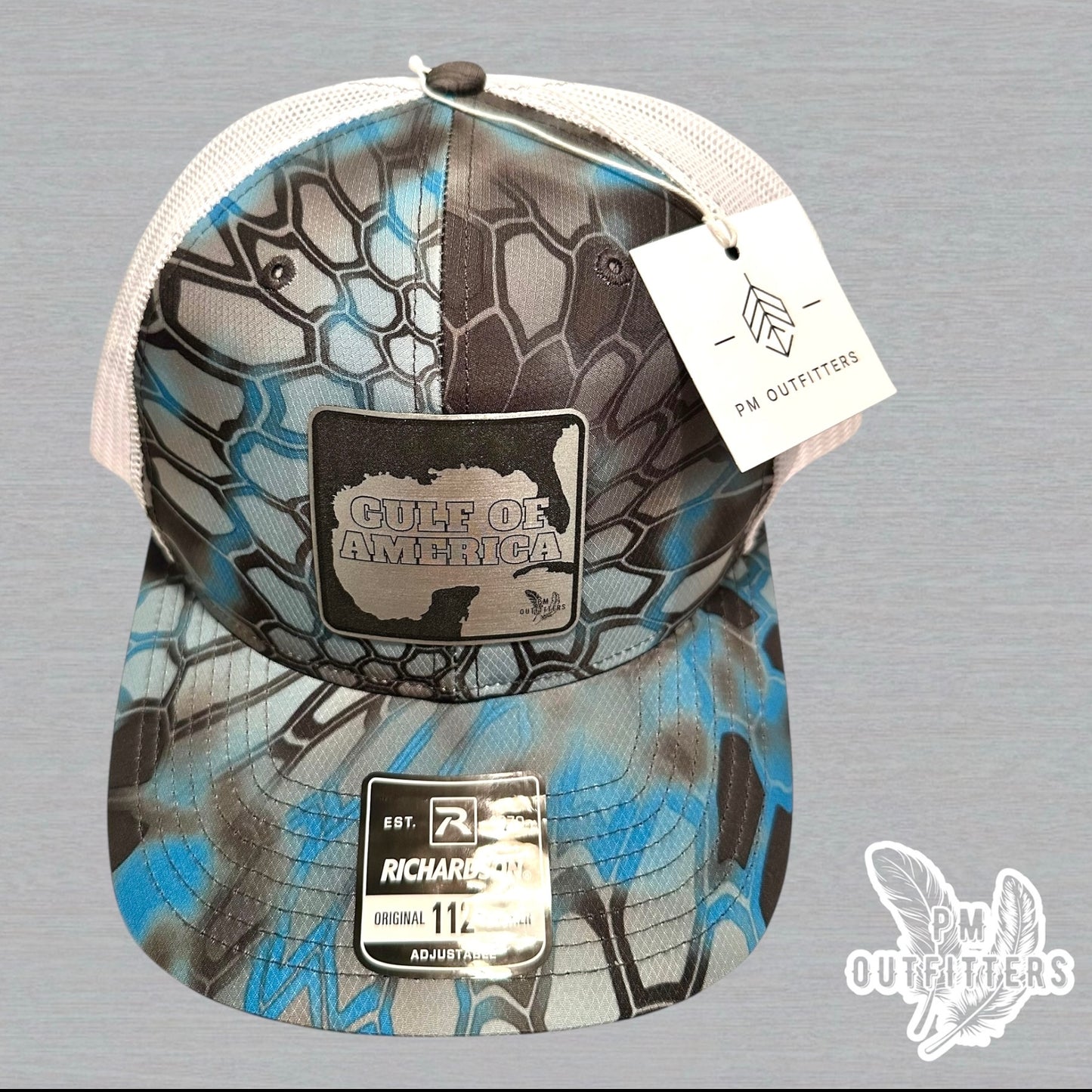 Gulf of America Custom Design Kryptek Neptune Trucker
