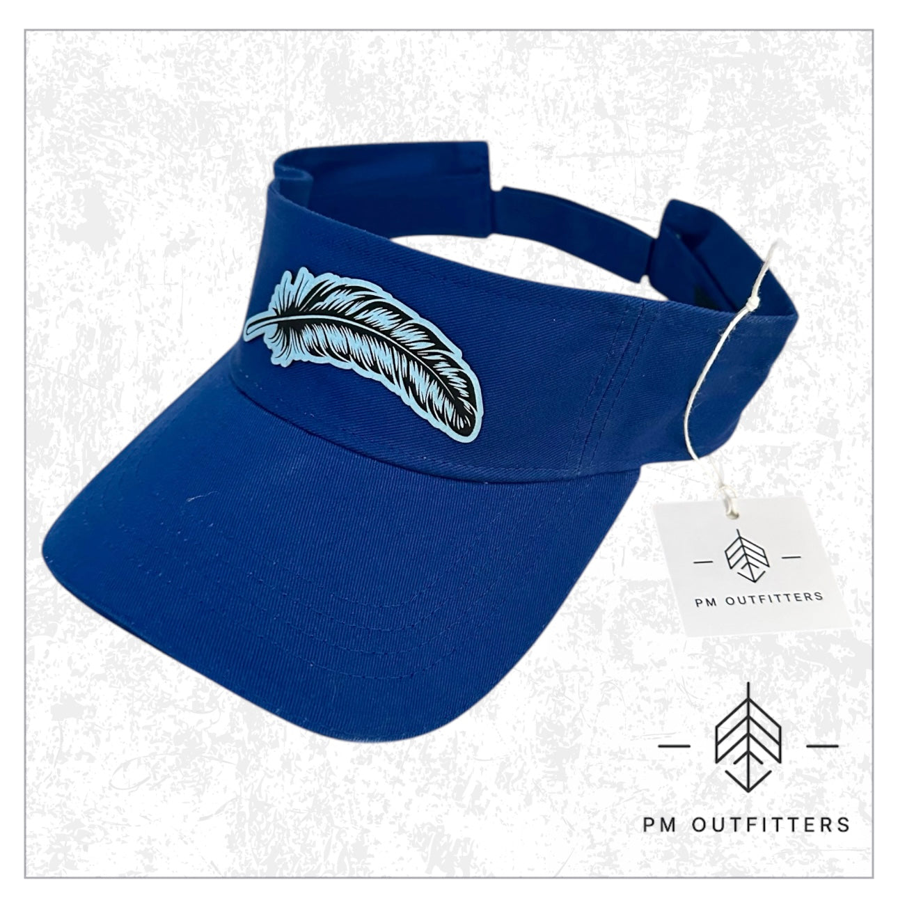 Signature Feather Sandwich Visor