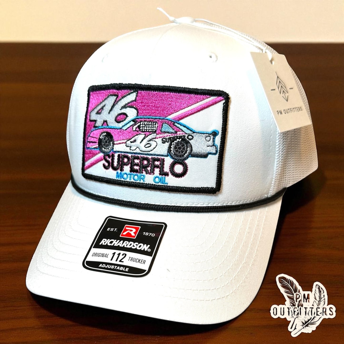 Vintage Cole Trickle Superflo 46 Days of Thunder Rope Trucker Hat