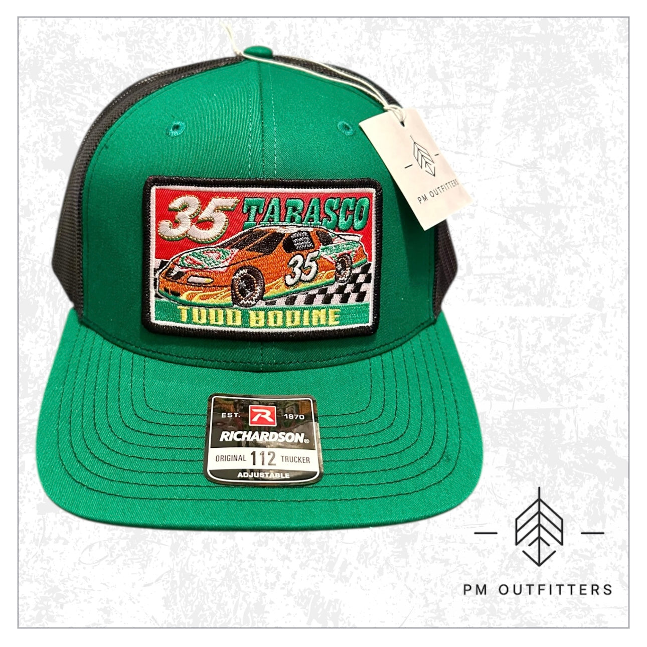 Todd Bodine Retro Tabasco Racing NASCAR Trucker Hat
