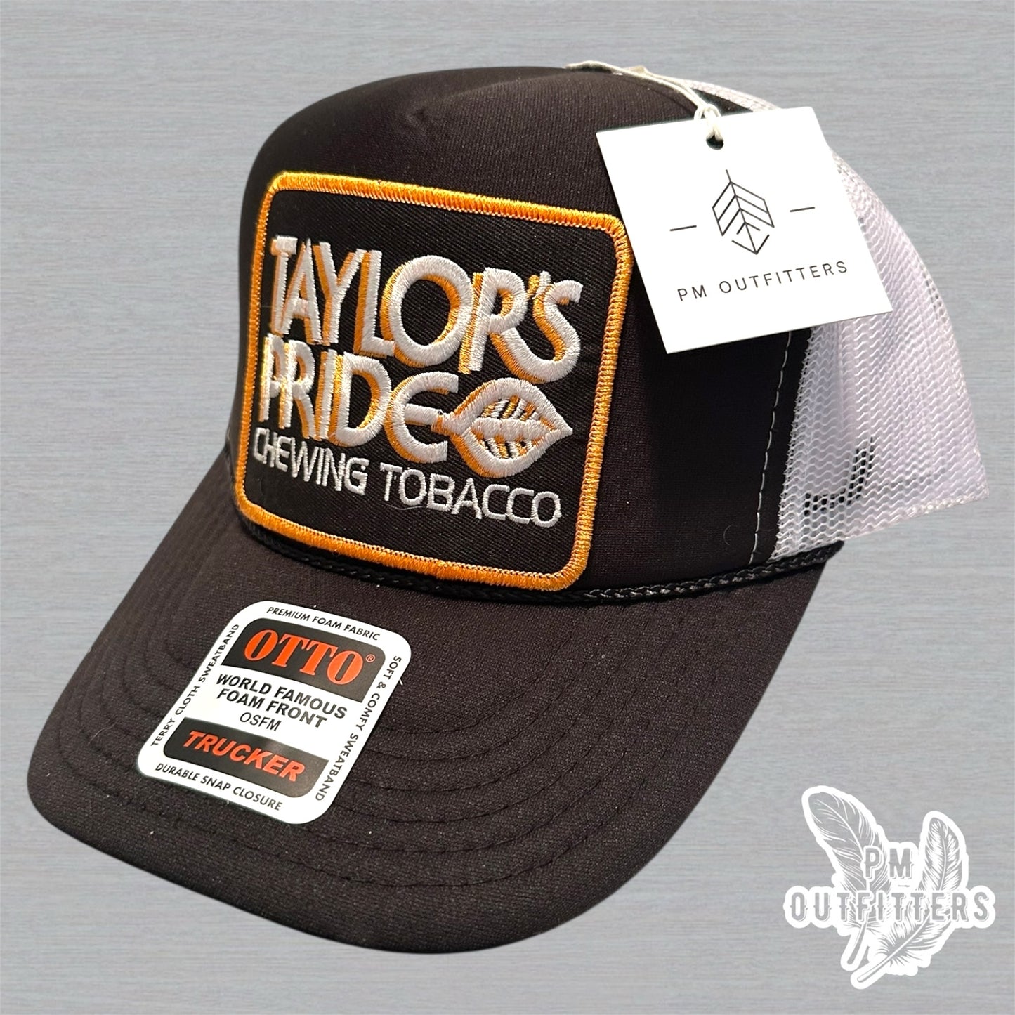 Vintage Taylor’s Pride Tobacco Foam Front Rope Trucker Hat
