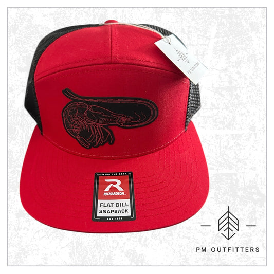 PM Outfitters Custom Shrimp 7-Panel Trucker Hat