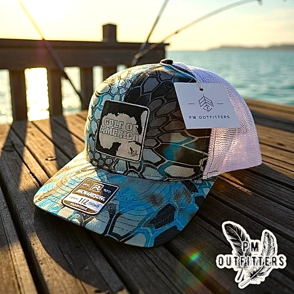 Gulf of America Custom Design Kryptek Neptune Trucker