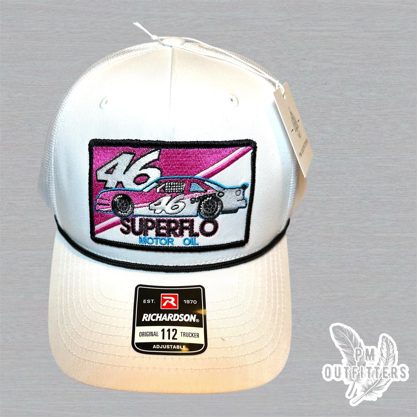 Vintage Cole Trickle Superflo 46 Days of Thunder Rope Trucker Hat