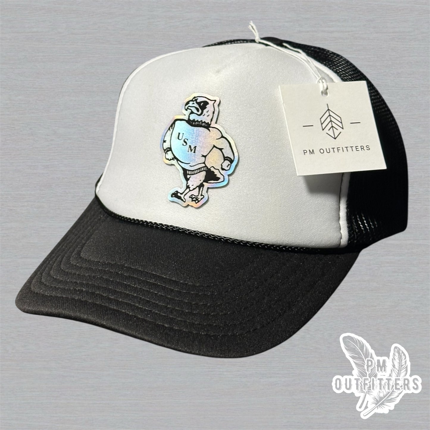 Holographic Seymour Foam Front Rope Trucker Hat