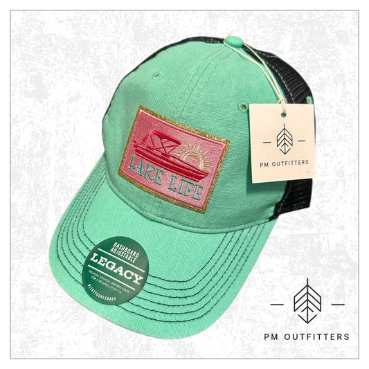 Lake Life Low-Profile Meshback Hat