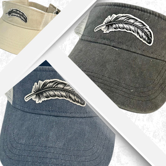 Signature Feather Trucker Visor