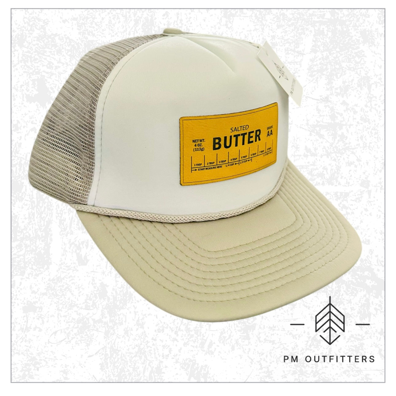 PM Outfitters Stick O Butter Custom Design Foam Rope Trucker