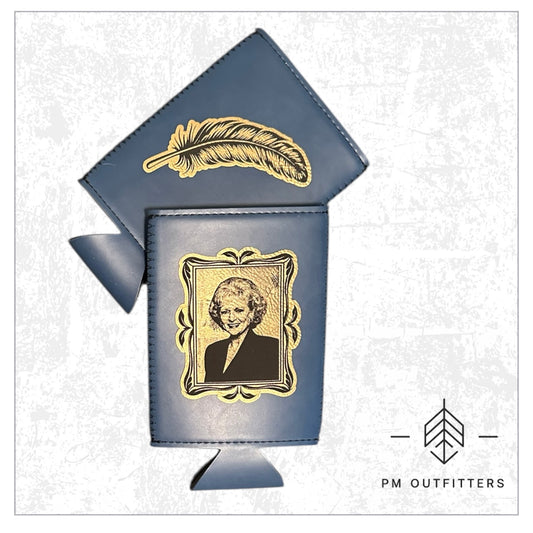 Golden Girls Leatherette Slim Can Koozies