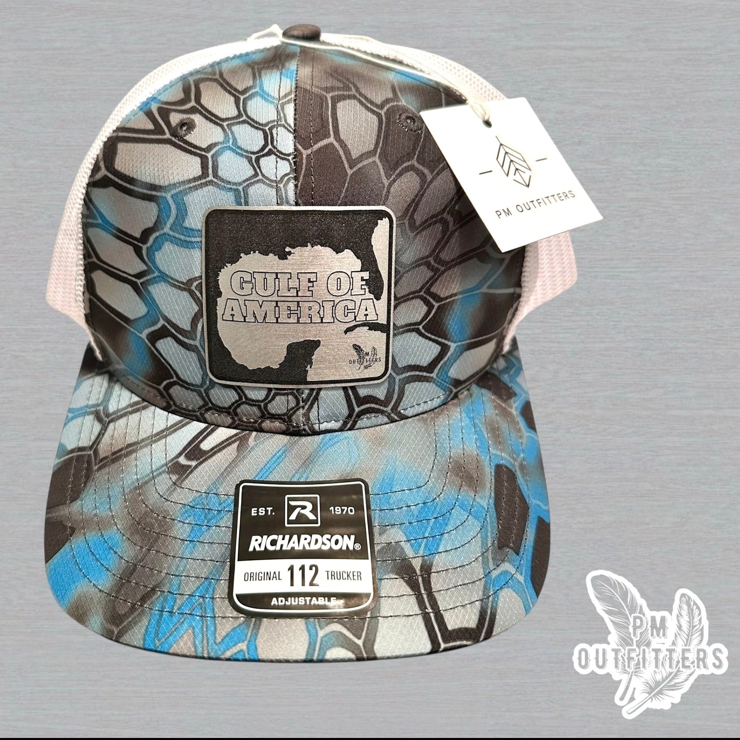 Gulf of America Custom Design Kryptek Neptune Trucker