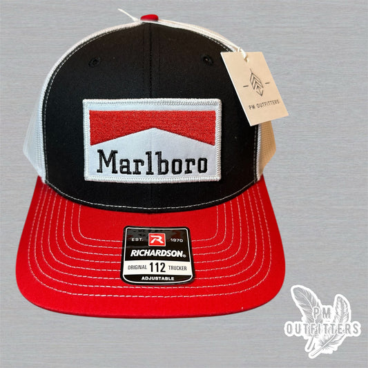 Vintage Marlboro Logo Richardson 112 Trucker Hat