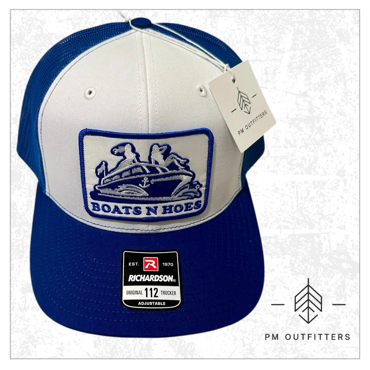 Boats N Hoes Stepbrothers Patch Trucker Hat