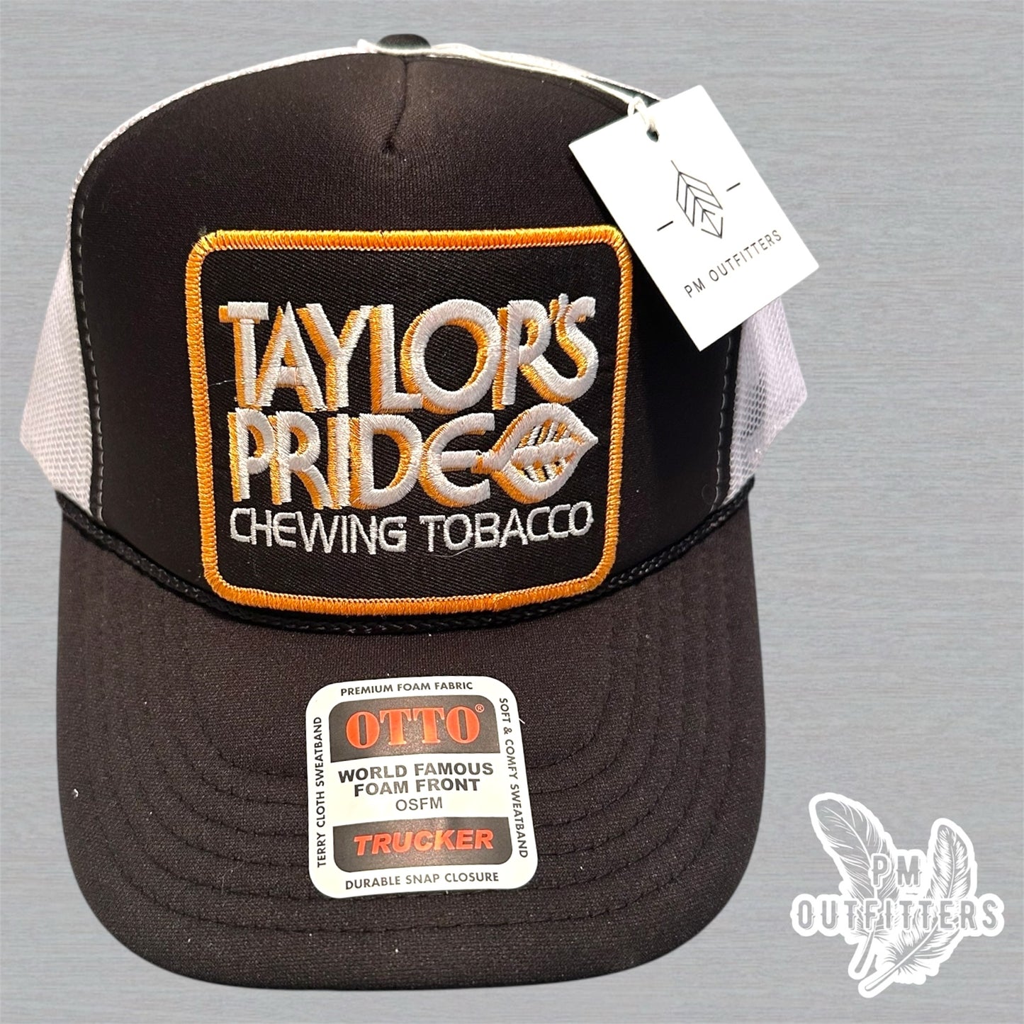 Vintage Taylor’s Pride Tobacco Foam Front Rope Trucker Hat