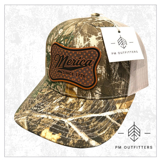 ‘Merica Custom Design Camo Meshback