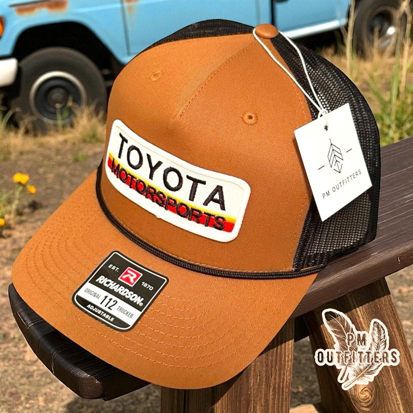 Toyota Motorsports Racing Retro Rope Trucker Hat