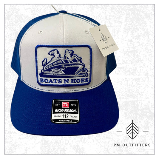 Boats N Hoes Stepbrothers Patch Trucker Hat