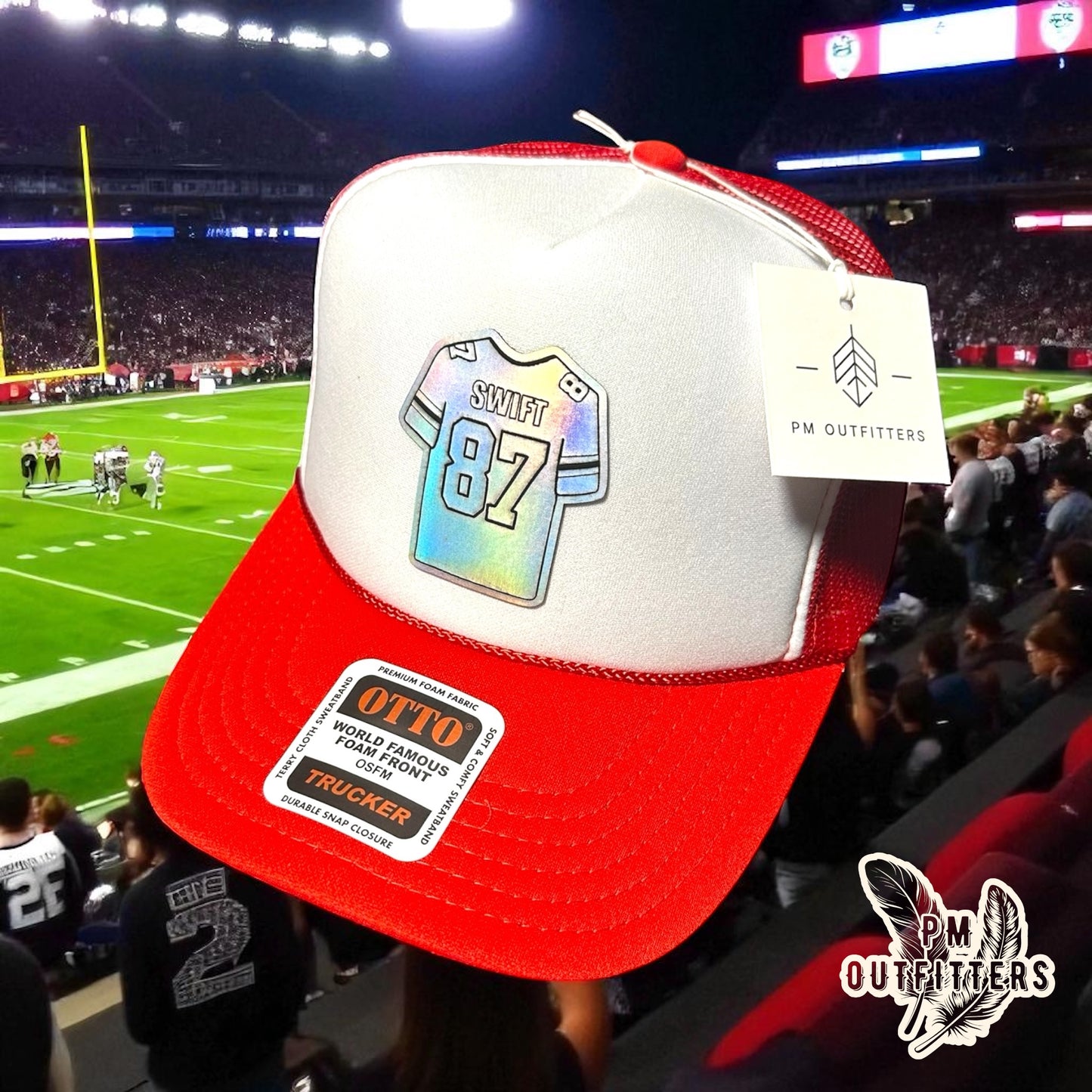 “Swift 87” Kansas City Home & Away Trucker Hats – Limited Edition Holographic Patch
