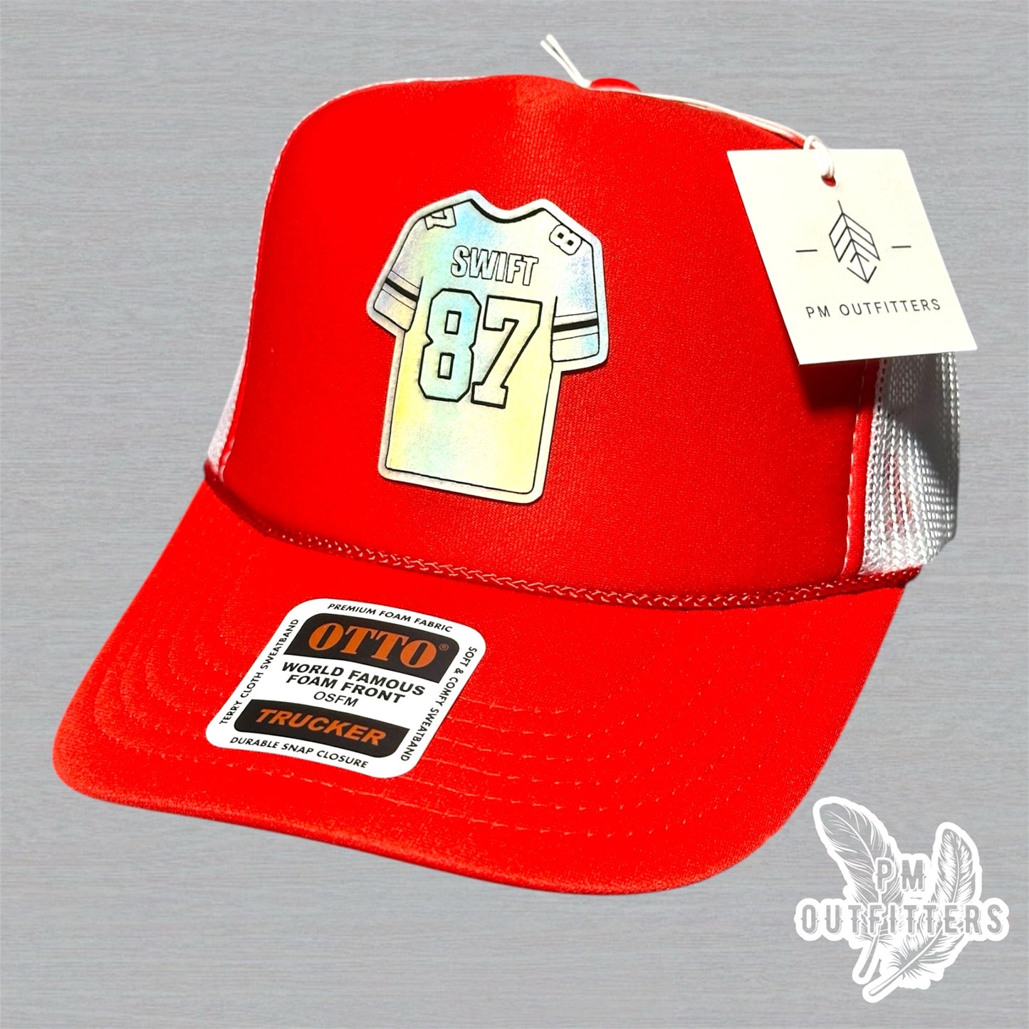 “Swift 87” Kansas City Home & Away Trucker Hats – Limited Edition Holographic Patch