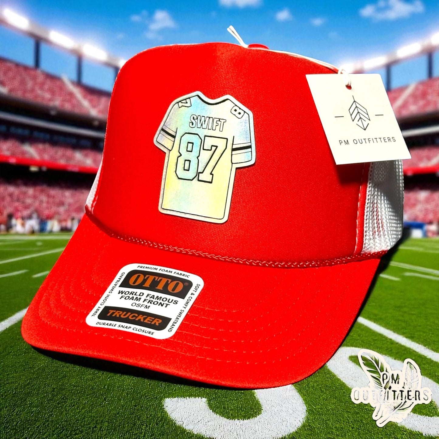 “Swift 87” Kansas City Home & Away Trucker Hats – Limited Edition Holographic Patch