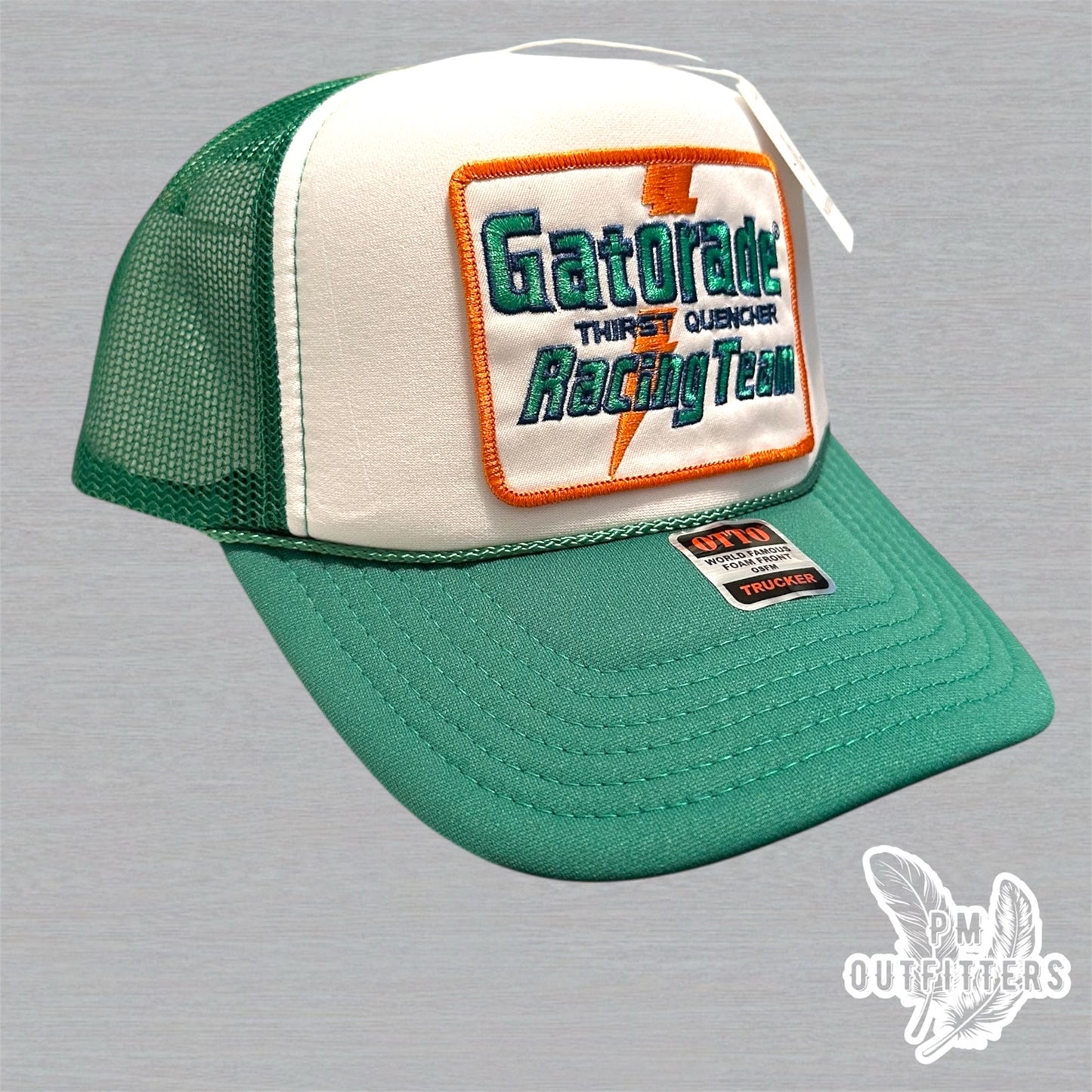Vintage Gatorade Racing Team Foam Front Rope Trucker Hat