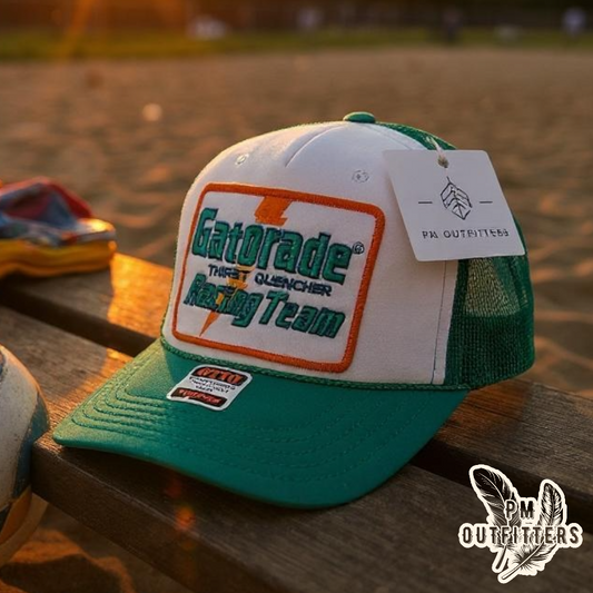 Vintage Gatorade Racing Team Foam Front Rope Trucker Hat