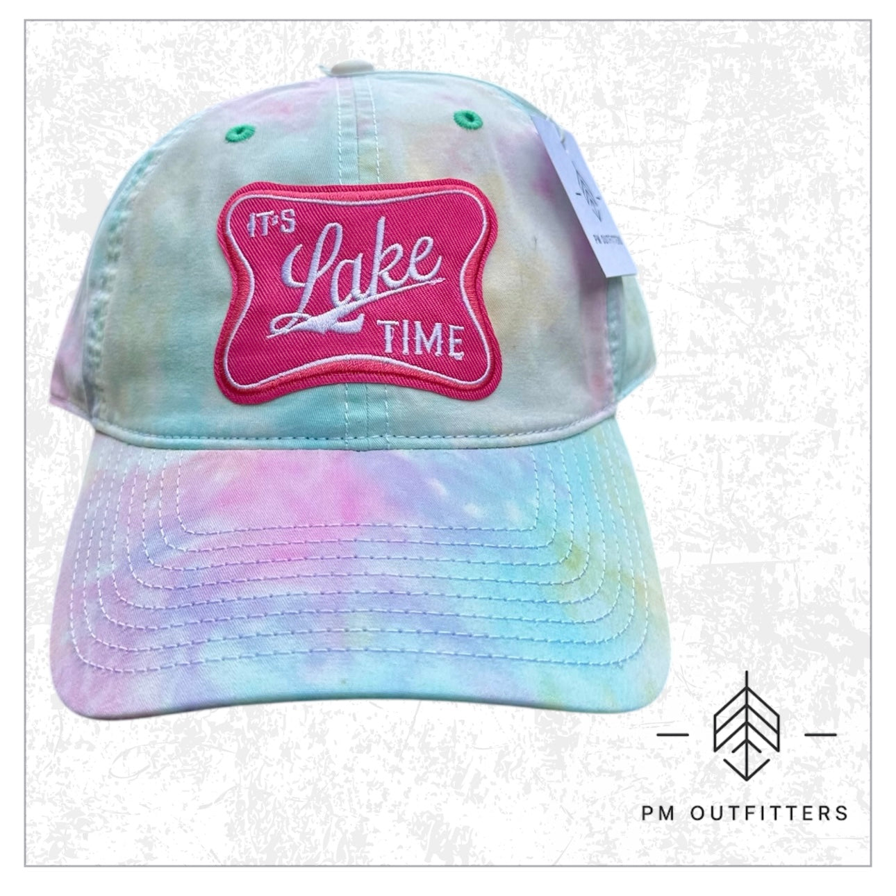 It’s Lake Time Tie Dye Cap