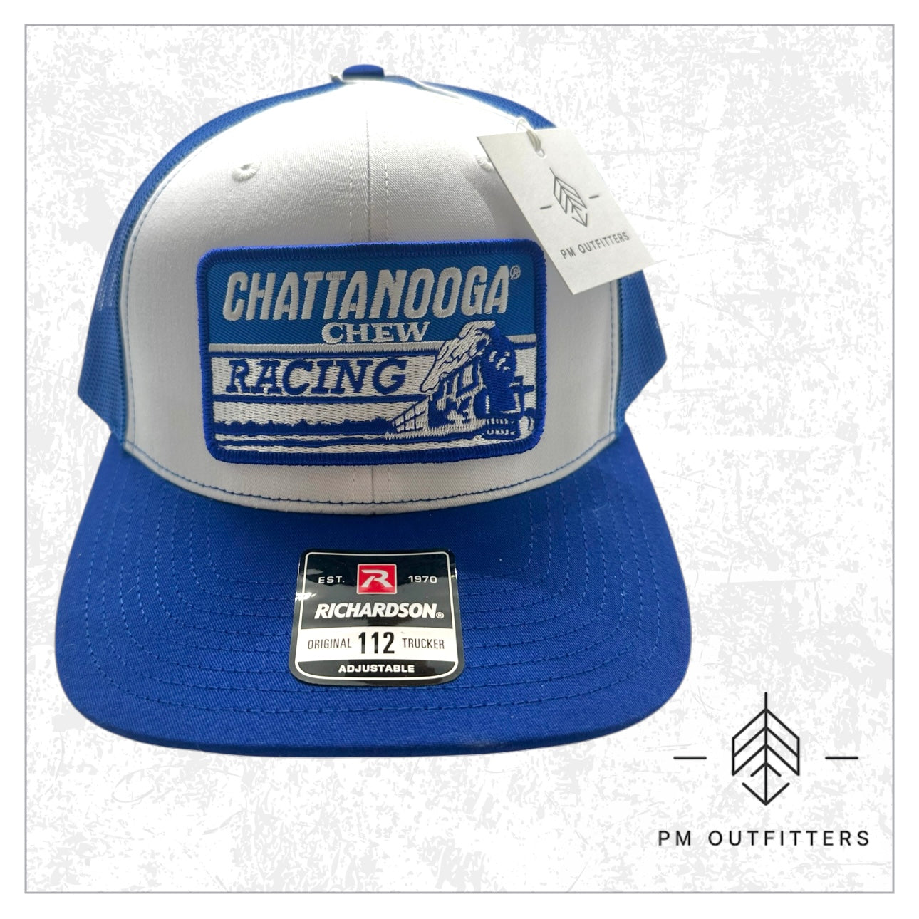 Chattanooga Chew Racing NASCAR Retro Vintage Trucker Hat