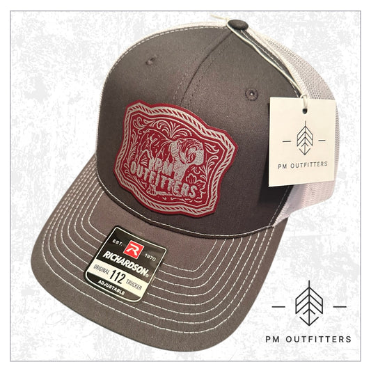 PM Outfitters Bulldog Mississippi State Custom Design Trucker Hat