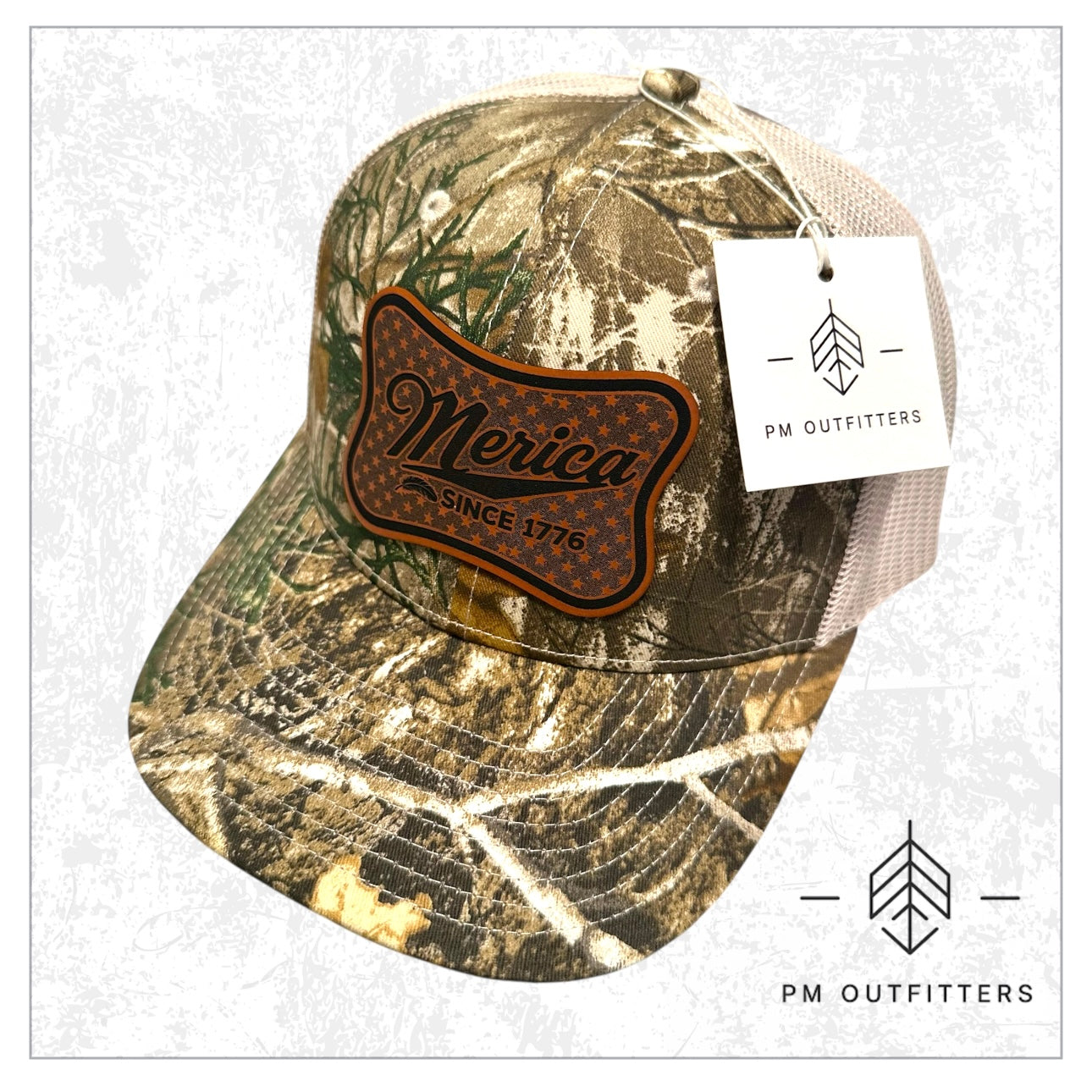 ‘Merica Custom Design Camo Meshback