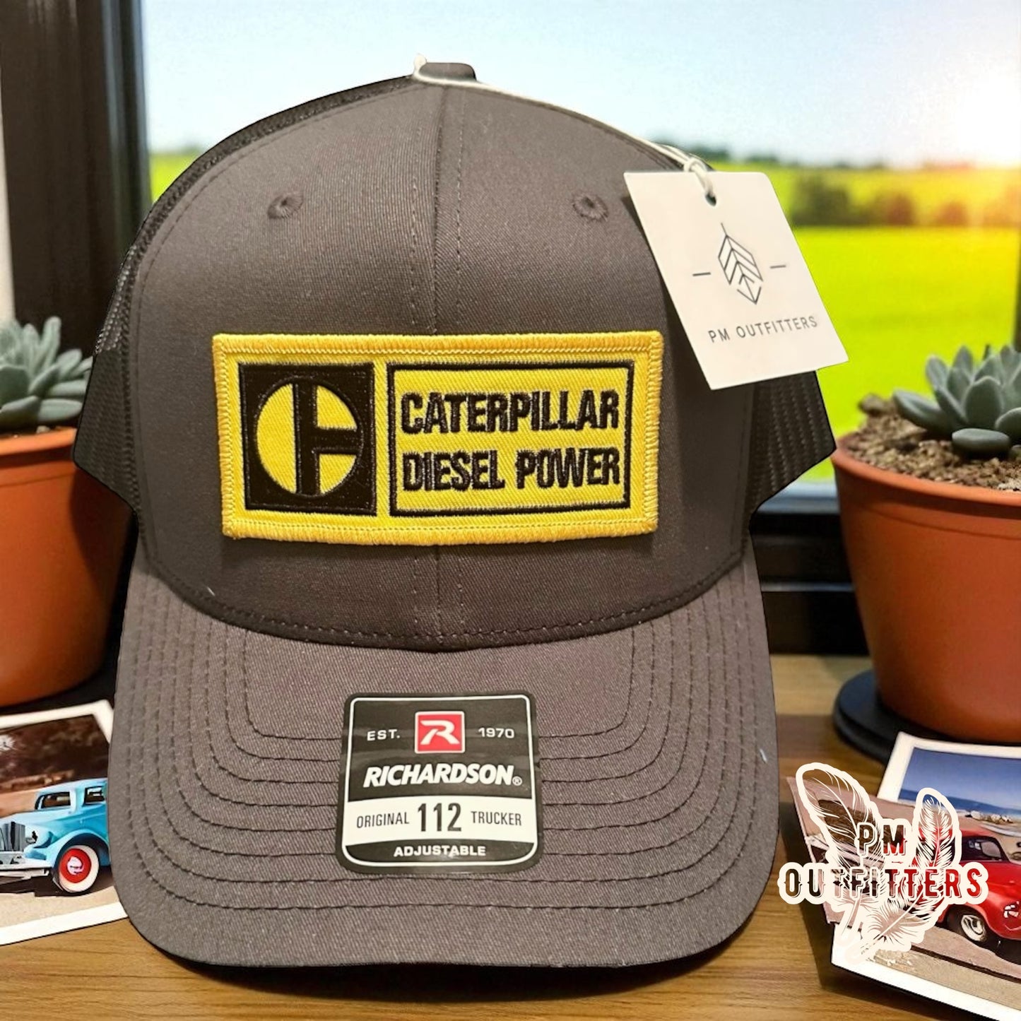 Caterpillar Diesel Power Retro Trucker Hat