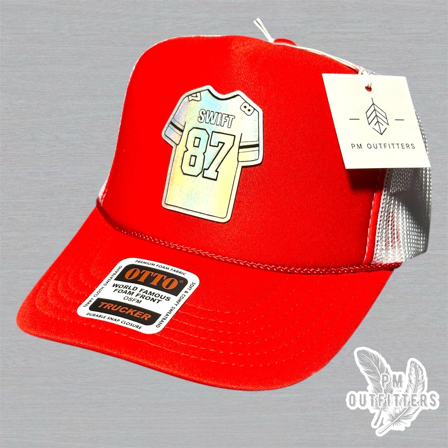 “Swift 87” Kansas City Home & Away Trucker Hats – Limited Edition Holographic Patch