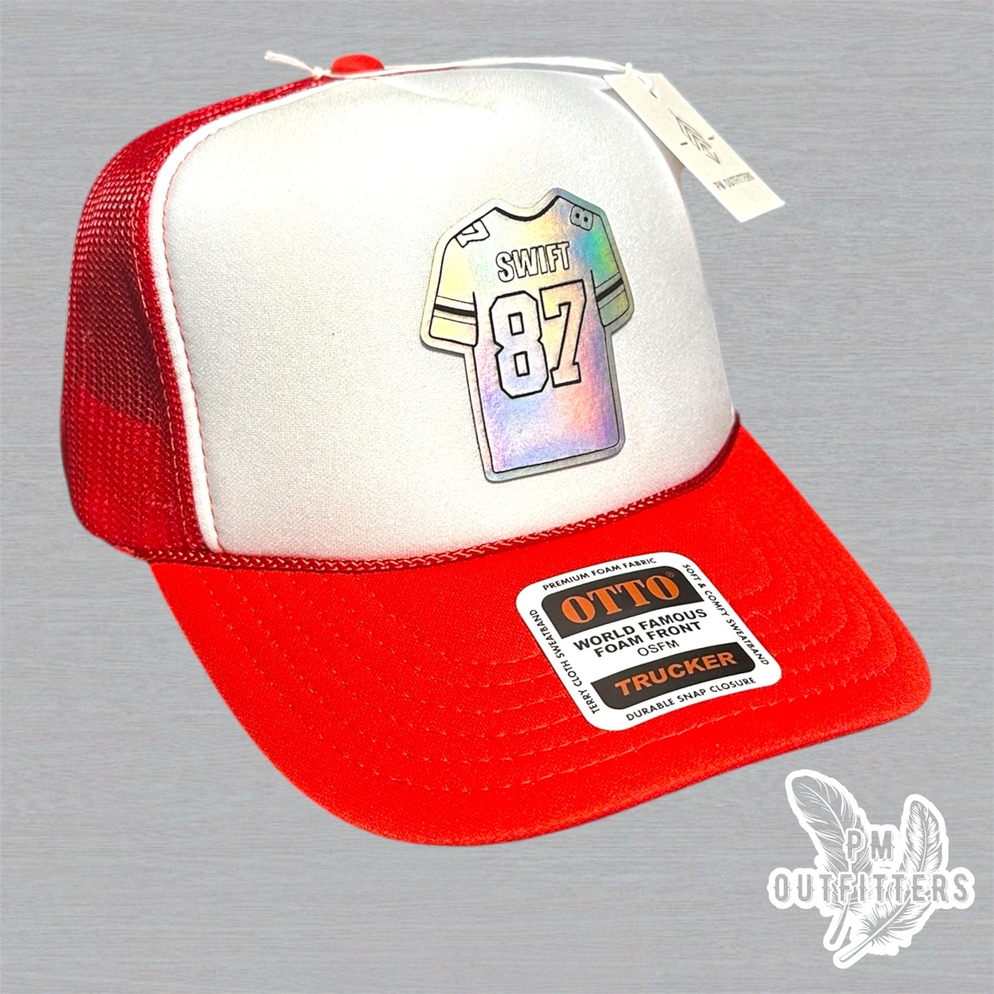“Swift 87” Kansas City Home & Away Trucker Hats – Limited Edition Holographic Patch