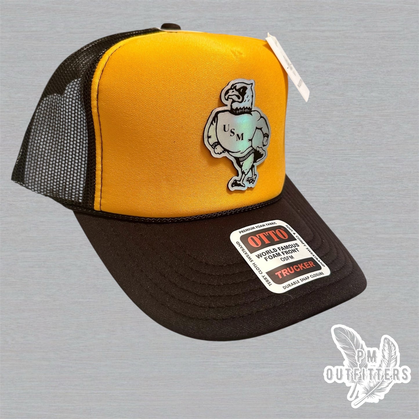 Holographic Seymour Foam Front Rope Trucker Hat
